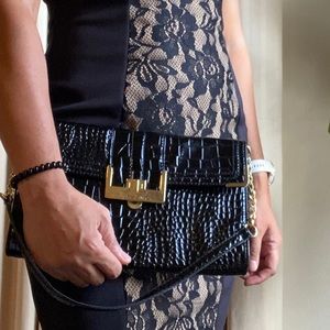 Black Clutch-Marc Fisher